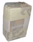 Upstairs Dransfield Ross Antigua Ivory Paloma Silver Full/ Queen Duvet Cover. Fixed Price $79.99.