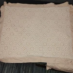 Lc Lauren Conrad Eyelet Lace Pillow Shams Peach 20 X 26 Country Vtg Ruffle. Fixed Price $30.00.