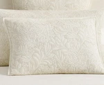 New! Pottery Barn King Coral Sham Neutral. Fixed Price $50.00.
