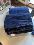 Serena And Lily Navy Q/f Quilt. Fixed Price $250.00.