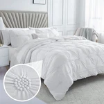 Swift Home White Comforter Set - FULL/QUEEN(90" X 94"),. Fixed Price $98.05.