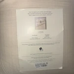 Casaluna - King Textured Chambray Cotton Comforter & Sham Set Natural New. Fixed Price $110.00.