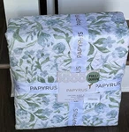Papyrus Blue & Green Floral Meadow Cotton Full/queen Quilt Set. Fixed Price $95.99.