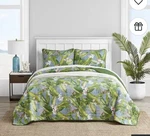 Tommy Bahama 3 Pce. Aregada Dock Tropical Quilt Set Green Blue Palm King Cotton. Fixed Price $123.99.