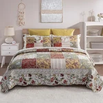 Yayiday Oversized Queen Bedspreads Patchwork Quilt Set (110X118 Inch) - 100% .... Fixed Price $192.88.