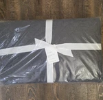Pottery Barn Belgian Flax Linen Full/queen Quilt Black New. Fixed Price $199.99.