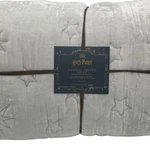 New Pottery Barn Teen Harry Magical Velvet Full/queen Quilt Faint Gray. Fixed Price $209.95.
