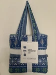 Martha Stewart 4 Piece Holiday Reversible Quilt And Tote Bag Set Full/ Queen. Fixed Price $62.99.