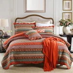 Newlake Striped Classical Cotton 3-PIECE Patchwork Bedspread Quilt Sets, Queen. Fixed Price $64.71.