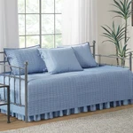 Daybed Cover 75 X39 Blue Piece Quilted Double Sided Comfort Spaces Luxe Season. Fixed Price $74.99.