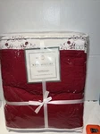 Vtg Infinite Home Cotton King Quilt Set Luxury Embroidered And White 120012. Fixed Price $60.46.