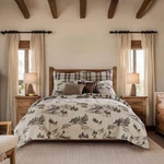 Lodge Toile Quilt Set - Levtex Home. Fixed Price $149.99.