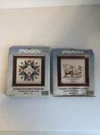 2 Paragon Counted Cross Stitch Kits 8101 & 8108 American Star-home Is Best New. Fixed Price $8.96.