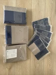 Fine Linen Royal Sateen By Home Treasures Bedding Set Gray King/cal New!. Fixed Price $500.00.