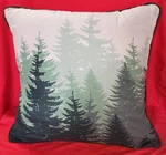Donna Sharp Throw Pillow Green Forest Decorative Bed Guest Livingroom Masculine. Fixed Price $15.63.