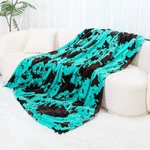 Seegu Twin Size Turquoise Bed Blanket - Extra Warm Fuzzy Fleece For Winter Li.... Fixed Price $35.01.