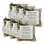 Yucenora 6 Pcs Pocket Prayer Quilt With Cross Inside, Handmade Sew Colorful Q.... Fixed Price $14.58.