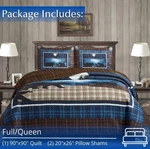 Virah Bella - Moondance Lightweight Reversible Quilt Set. Fixed Price $55.00.