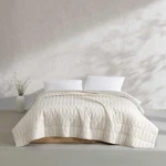 Calvin Klein - King Quilt Set, Cotton Percale Weave Bedding With Matching Sha.... Fixed Price $264.86.
