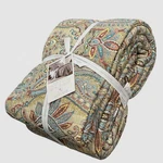 Levtex Home Beige Kasey Damask Reversible 3-PC. Quilt Set Size King.. Fixed Price $118.80.
