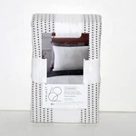 Project 62 White Dot Woven Pillow Cover Matelasse Sham Reversible Gray. Fixed Price $9.99.