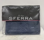 Sferra Bari 743 Full/queen Blanket Cover Indigo 100% Egyptian Cotton. Fixed Price $210.00.