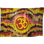 Wall Carpet Bedspread Hanging Deco Cloth India Om Goa 86 5/8X55 1/8IN Twinsz. Fixed Price $19.95.