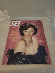 See May 1946 Vtg Magazine Jane Russell Cover - Germans Middle East. Fixed Price $16.50.