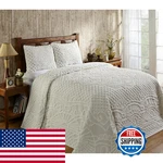 Better Trends Chenille Bedspreads Full/double Size Soft White 100 Cotton. Fixed Price $144.48.