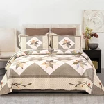Yayiday Oversized Queen Bedspread Patchwork Quilt Set (110X118 Inch) - 100% C.... Fixed Price $205.71.