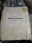 Tommy Bahama 100% Cotton Twin Quilt Set Tan. Fixed Price $42.30.