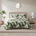 Tommy Bahama - King Quilt Set Reversible Cotton Bedding Matching Shams. Fixed Price $123.05.