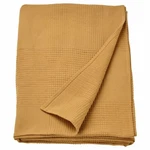 Ikea Indira Yellow/beige Queen/king Bedspread 805.826.31 New. Fixed Price $52.00.