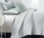 Hotel Collection Layered Frame Full/queen Quilted Coverlet, Store Diplay Model. Fixed Price $64.00.