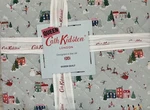 Cath Kidston London Christmas Snow Day Duck Egg Queen Blue Quilt Bedspread New. Fixed Price $99.00.