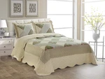 Fancy Linen Sized Quilted Coverlet Bedspread Set New (king/california King,. Fixed Price $58.38.