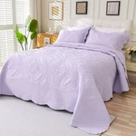 Cmfshape Oversized King Quilt Set Bedspread 120X120-LAVENDER California. Fixed Price $62.99.