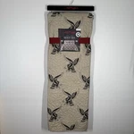Ed Hardy 3PC Queen Quilt W/2 Shams Set Tan W/all Over Eagle Print Nwt. Fixed Price $99.99.