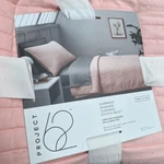 Project 62 Garment Washed Channel Stitch Quilt Pink Twin / Xl New. Fixed Price $45.60.