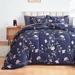 Aikasy Bag Queen Comforter Set 7 Pieces Floral Bedding.... Fixed Price $64.59.