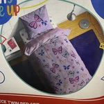 Sunny Side Girl Twin Comforter Lilac Butterfly 5 Piece Bedding Set. Fixed Price $25.00.