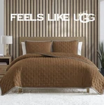 Devon Uggbraid Quilt Set New. Fixed Price $160.00.