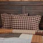 Rustic Standard Pillow Case Set Of 2 Brown Rory Cotton Bedroom Decor Vhc Brands. Fixed Price $26.20.