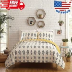 3-PIECE Set, Reversible Lightweight Coverlet Quilted Bedding. Fixed Price $109.19.