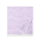 Sferra Glima Lavender Throw Blanket Fringed Lightweight Soft 51"X70" Italy New. Fixed Price $68.00.