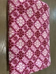 Greenrow Louie Coverlet 93X96" Pink Red. Fixed Price $139.00.