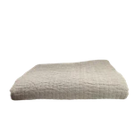 Quince Home European Linen Cotton Stitch Quilt Natural Cal King. Fixed Price $92.95.