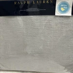 Ralph Lauren Full/queen Blanket Coverlet Rhys Grey Genevieve Cotton Linen 2 Avai. Fixed Price $139.99.
