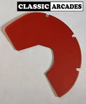 Data East Pinball Machine Guns And Roses "r" Ramp Cover Red Colorguard. Fixed Price $15.00.