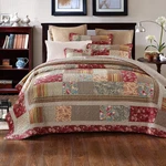 Tache Cotton Charming Fairytale Tea Party Quilted Floral Patchwork Set,.... Fixed Price $308.40.